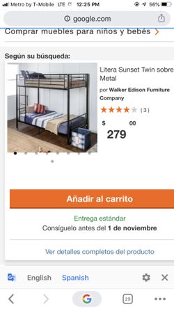 Bed bunk
