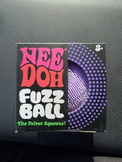 NeeDoh Fuzzball The Velvet Squeeze Squishy Fidget Toy