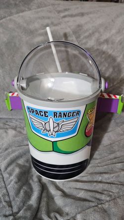 ‼️PLEASE READ DESCRIPTION‼️Regal Exclusive Toy Story 5 Buzz Lightyear Popcorn/Sipper Bucket.