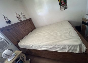 Bed frame & drawers