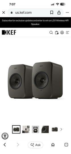 KEF LSX II LT speakers