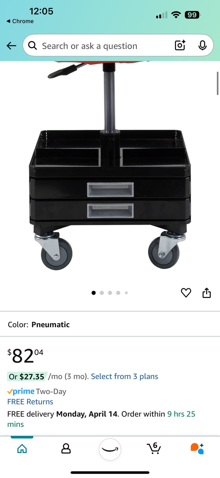 Pro lift mechanics chair