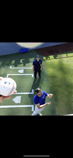 Alex Vesia autographed ball