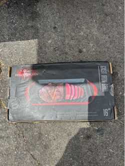 Hell's Kitchen cast iron grill $25