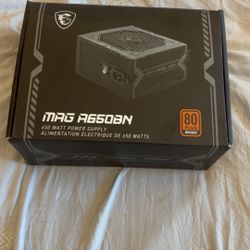 MSI MAG A650BN 650W Power Supply