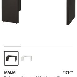 IKEA L Shaped Adjustable Desk