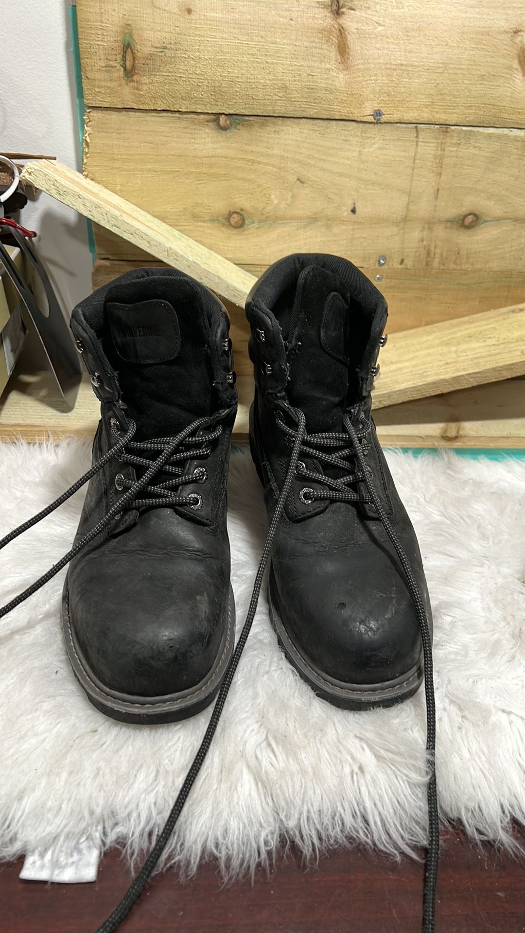 Wolverine Men's Floorhand Waterproof Leather Boots W10694 US 11.5 M Steel Toe 