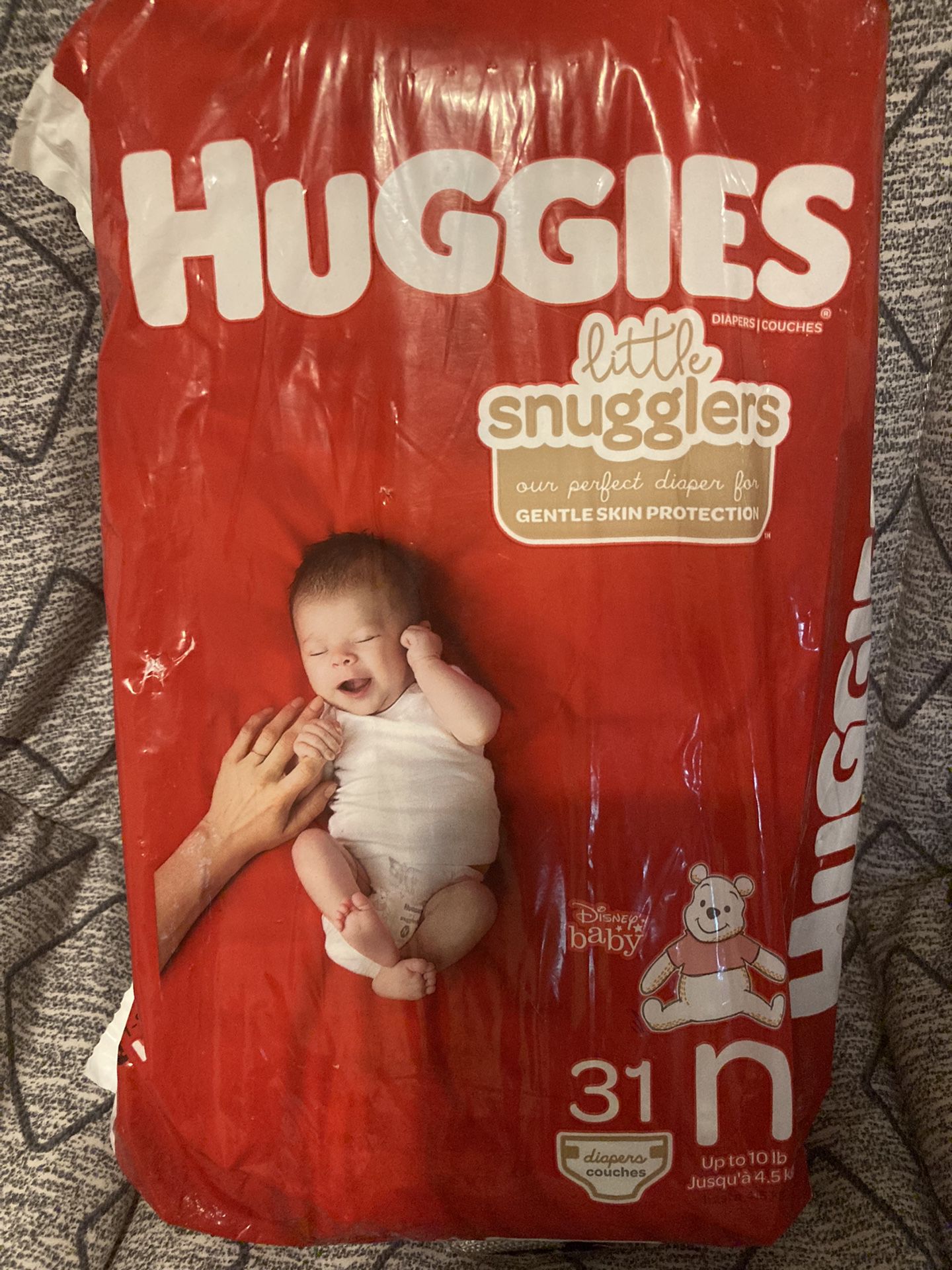 DIAPERS SIZE NB