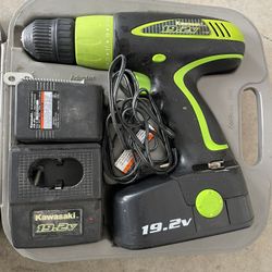 Kawasaki 19.2v Cordless Drill 