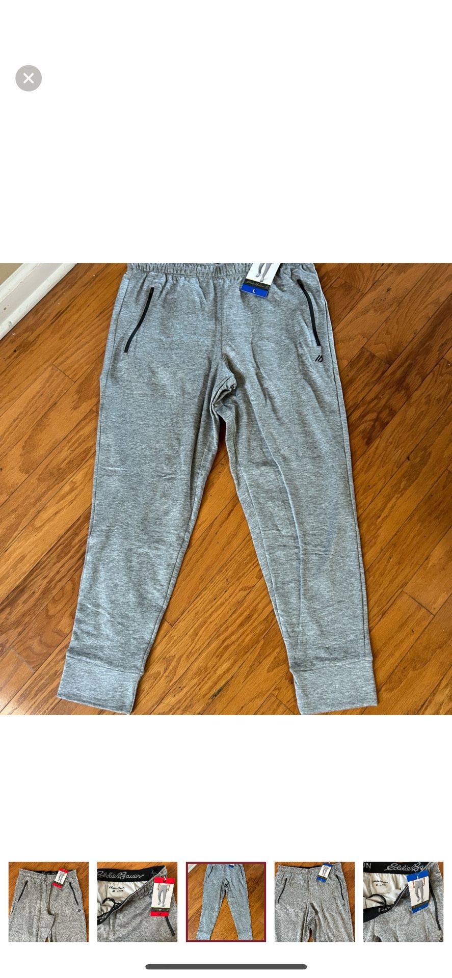 NWT Eddie Bauer Men’s performance jogger Gray Size L