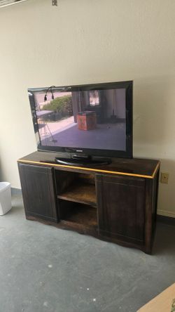 Tv and Stand
