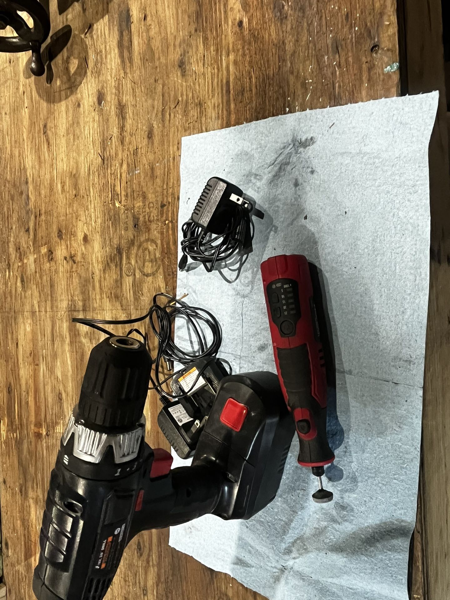 Drill And Dremel Tool