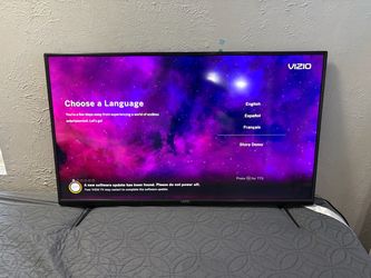 Vizio smart tv 40”