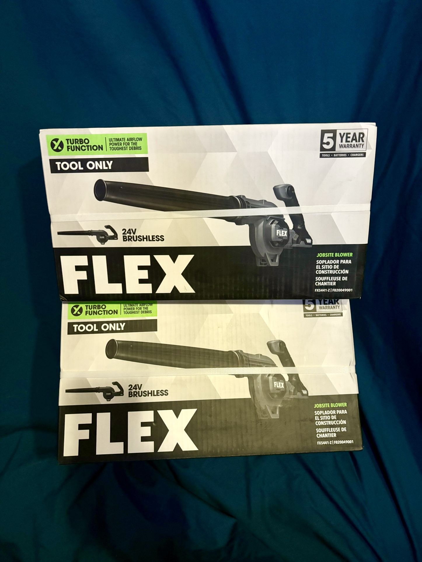 NEW FLEX 24-volt Compact Jobsite Blowers 24v (tool only)