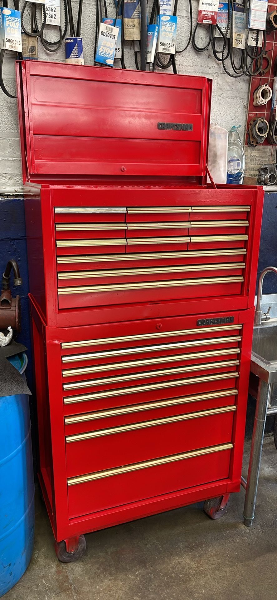 Craftsman Tool Box Clean All Drawers Work