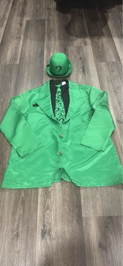 The Riddler Halloween Costume with Hat