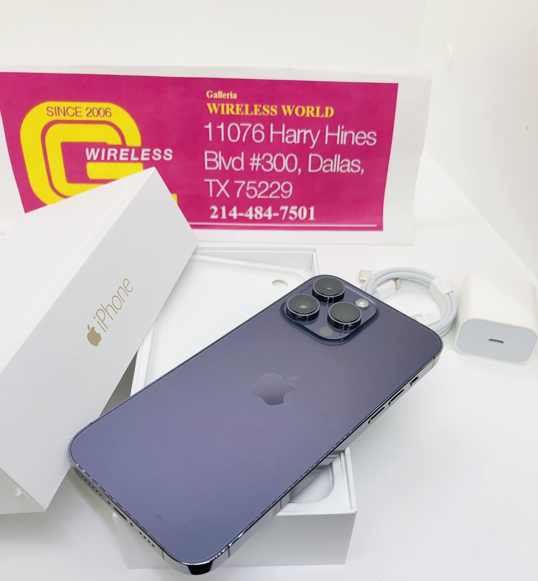 $699 iPhone 14 Pro Max Unlocked 256GB