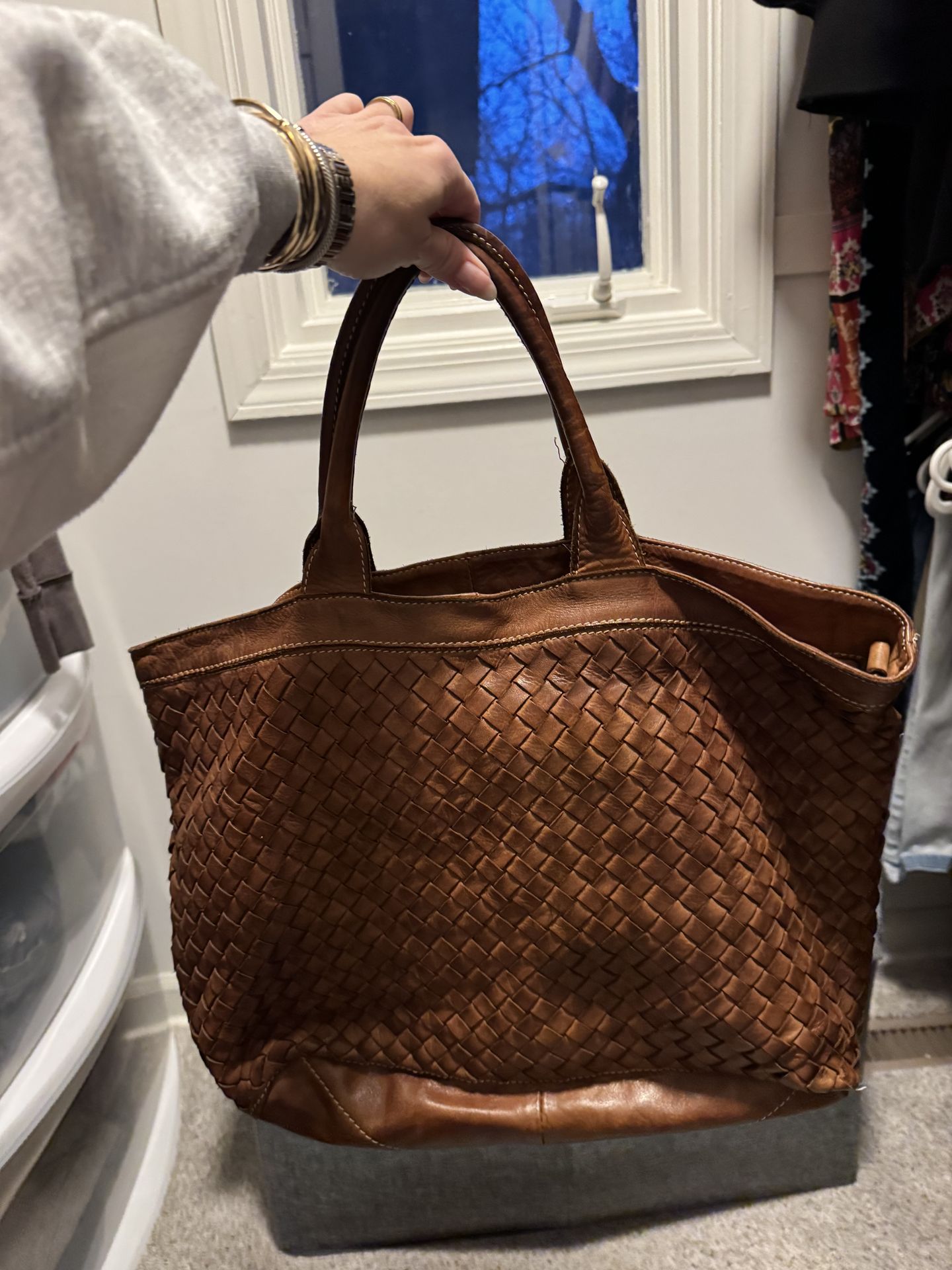 Italian women leather bag