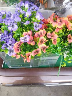 Bundles of flowers