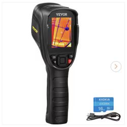 Thermal Imaging Camera 240x180 IR Resolution 43200 Pixel Infrared Camera with 16G SD Card LED Light Minus 4°F to 662°F