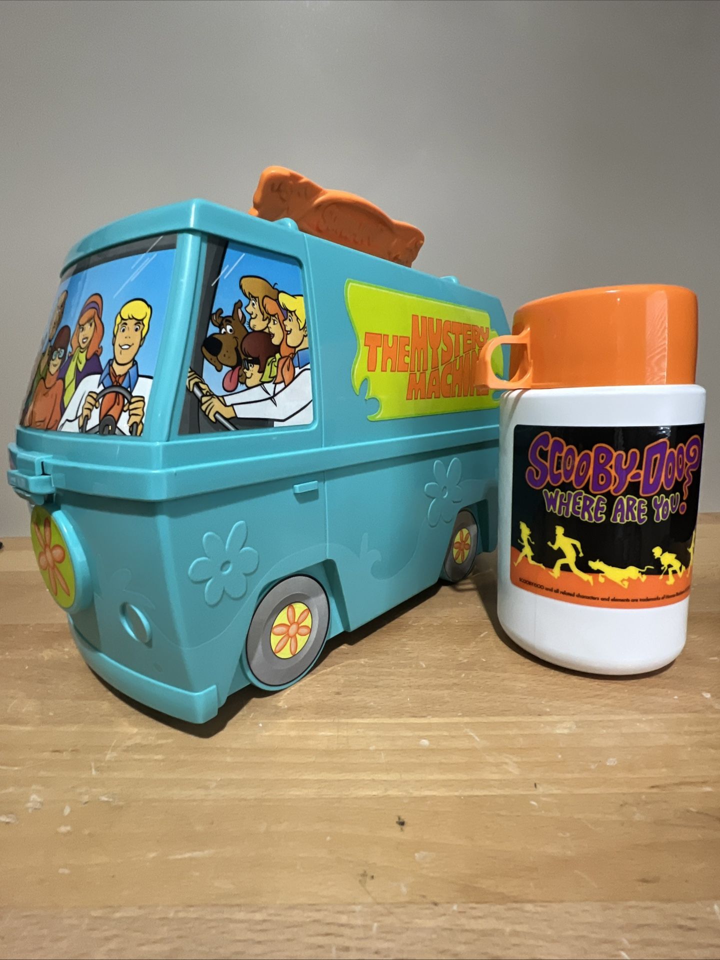 Vintage Scooby Doo Lunch Box With Thermal
