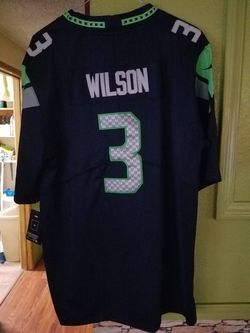 Authentic Russell Wilson NFL jersey extra large