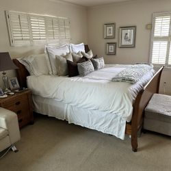 Wooden California King Bed frame 