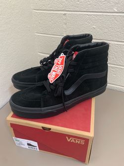 Size 12 Vans Black Sk8-Hi