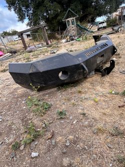 Iron cross bumper