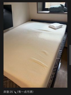 Free full size mattress with stains(pick up only)