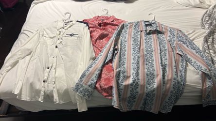 3 shirts L and XL
