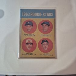 Pete Rose 1963 Rookie Stars