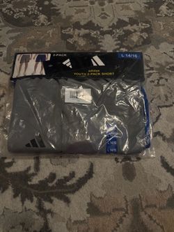 Adidas Youth 2-Pack Shorts Size L 14/16