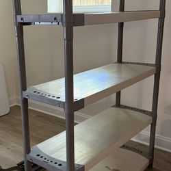 Stackable Hard Plastic Storage Unit