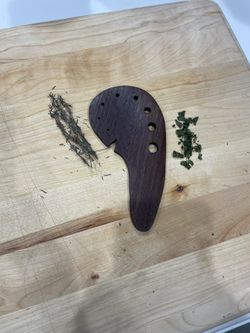 Wooden Herb Stripper