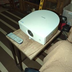 Sony Projector  With Remote 