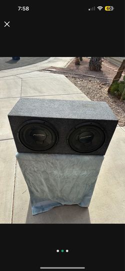 12” Subs with box