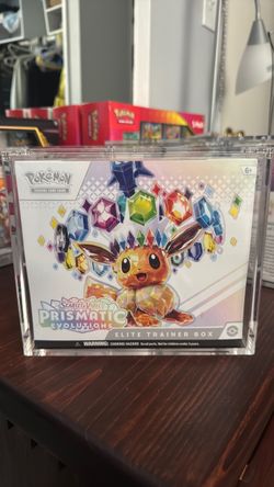 Pokémon Scarlet & Violet Prismatic Evolutions Elite Trainer Box