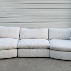 3 PIECE FABRIC SECTIONAL 