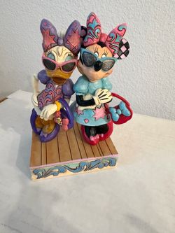 Jim Shore Disney Minnie & Daisy Duck Figurine