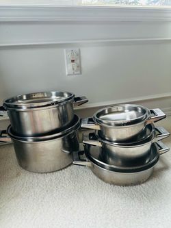 Made in Korea Stainless Steel Pot Set + 2 additional pots