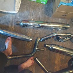 Exhaust For A Harley-Davidson