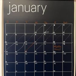 Wall Calendars, Chalkboard, 12 Months