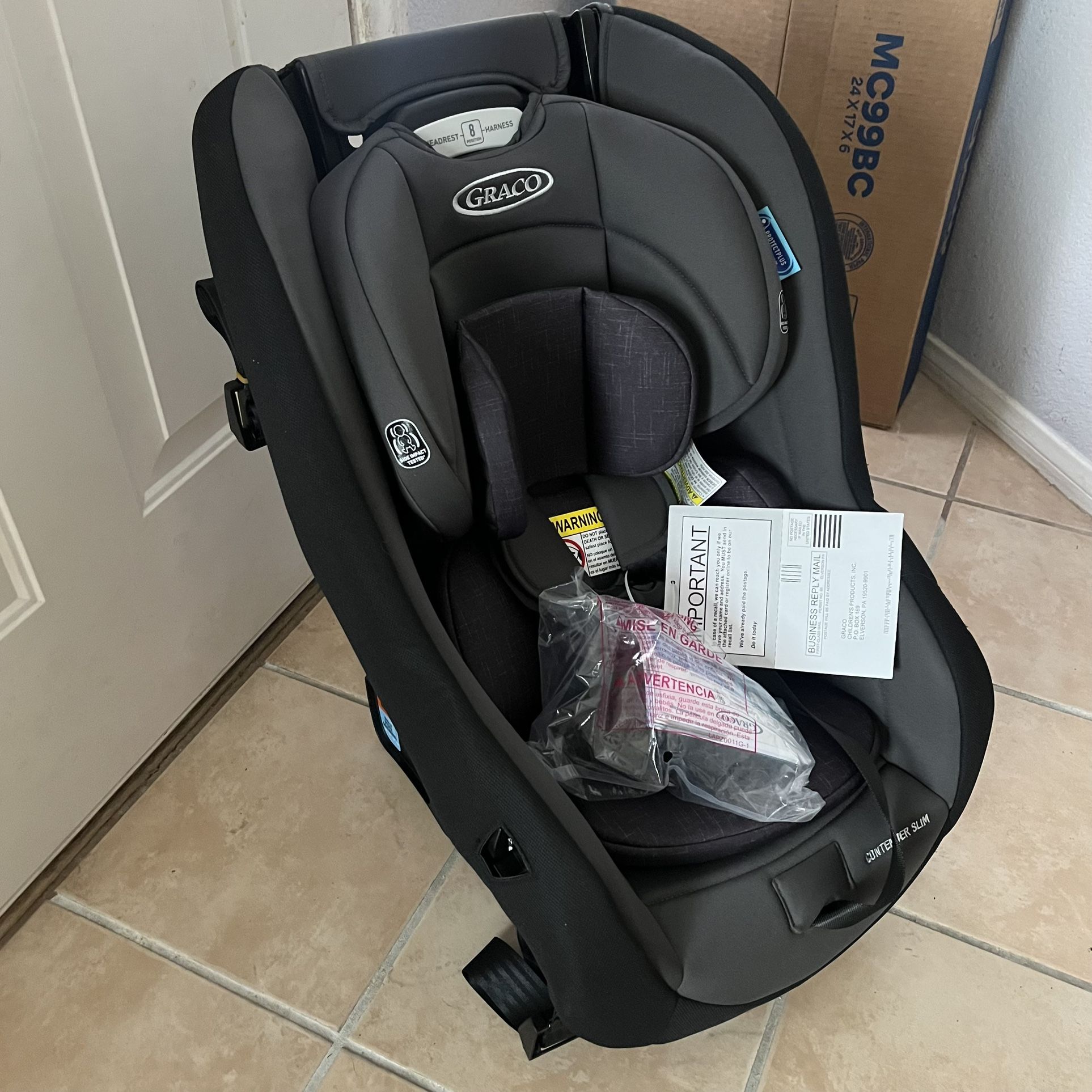 Graco Contender Slim Convertible Car Seat West Point for Sale in
