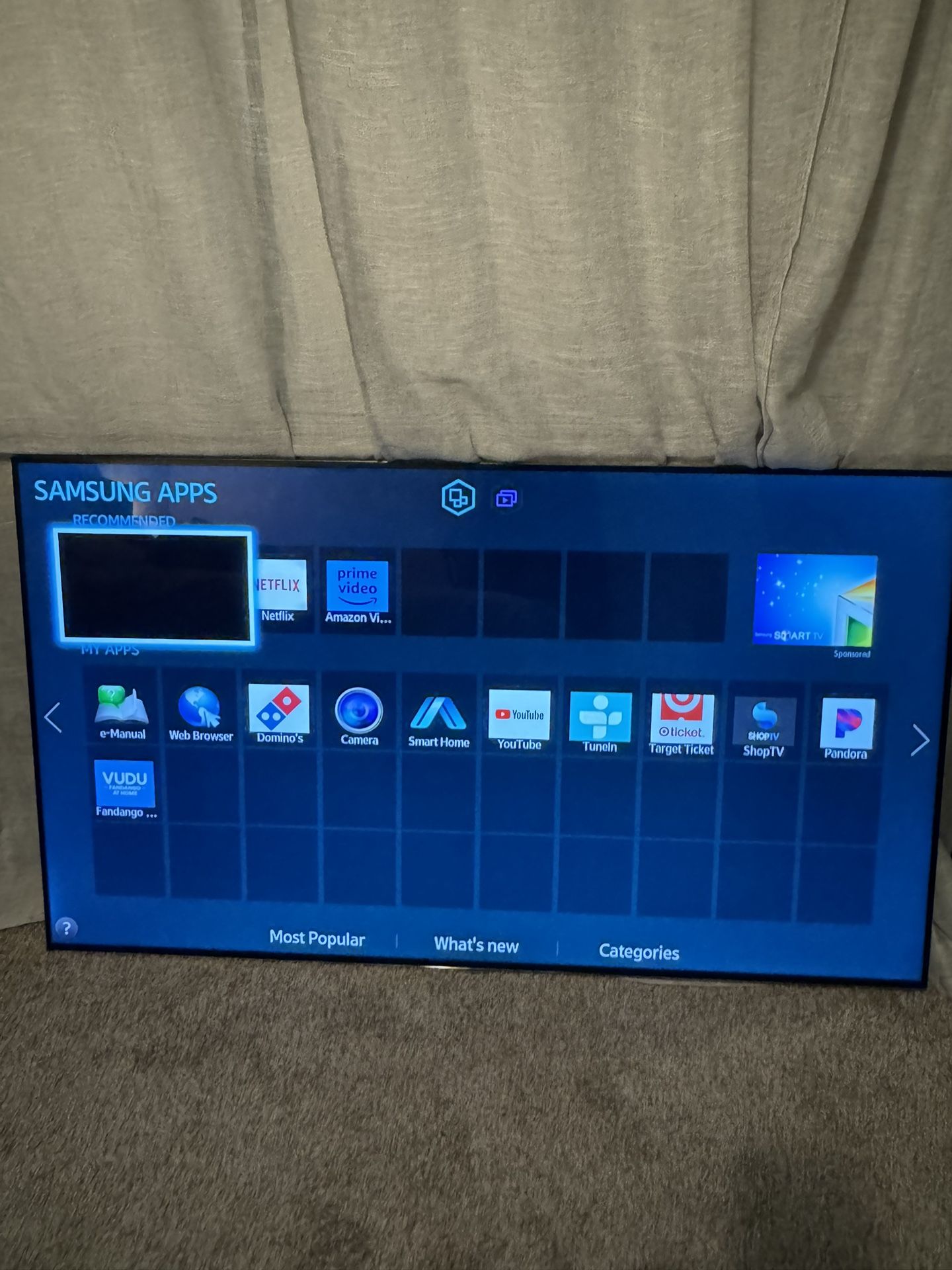 Samsung 65 Inch 4k Smart TV