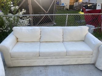 White Sofa Set