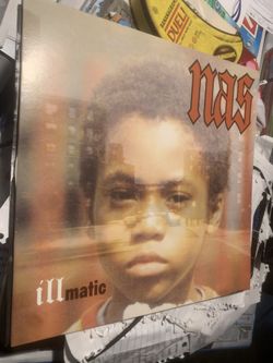 Nas – Illmatic Vinyl LP (Classic Hip-Hop) Perfect Condition With Original Insert Included