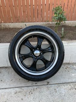 22 inch BOSS RIMS with tires