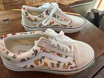 Vans Old Skool "Poppy Floral" Sneakers | Mens Sz 3.5 / Womens 5 (Brand New)