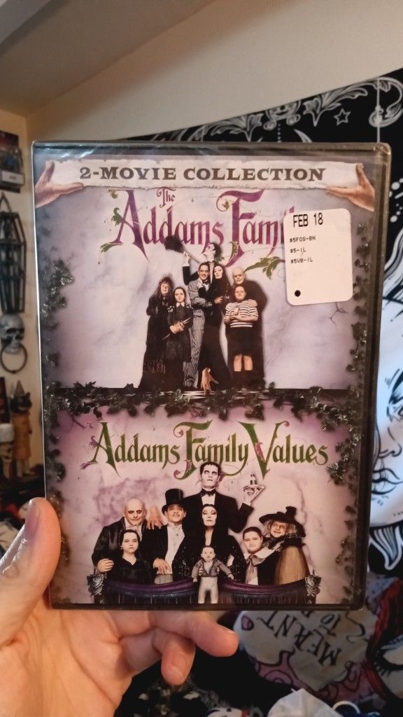 The Addams Family 2 Movie Collection DVD 